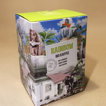 BIO KAFFEE Rainbow Kartonbox 500g