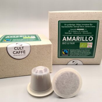BIO KAFFEE Amarillo Kapseln (kompostierbar / Nespressotauglich)